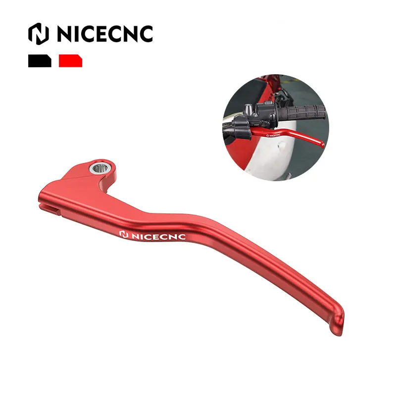

NiceCNC Motorcycle Red Handle Clutch Lever For Honda XR650L XR 650 L 1993-2023 2022 2021 2020 2019 2018 2017 2016 Aluminum Alloy