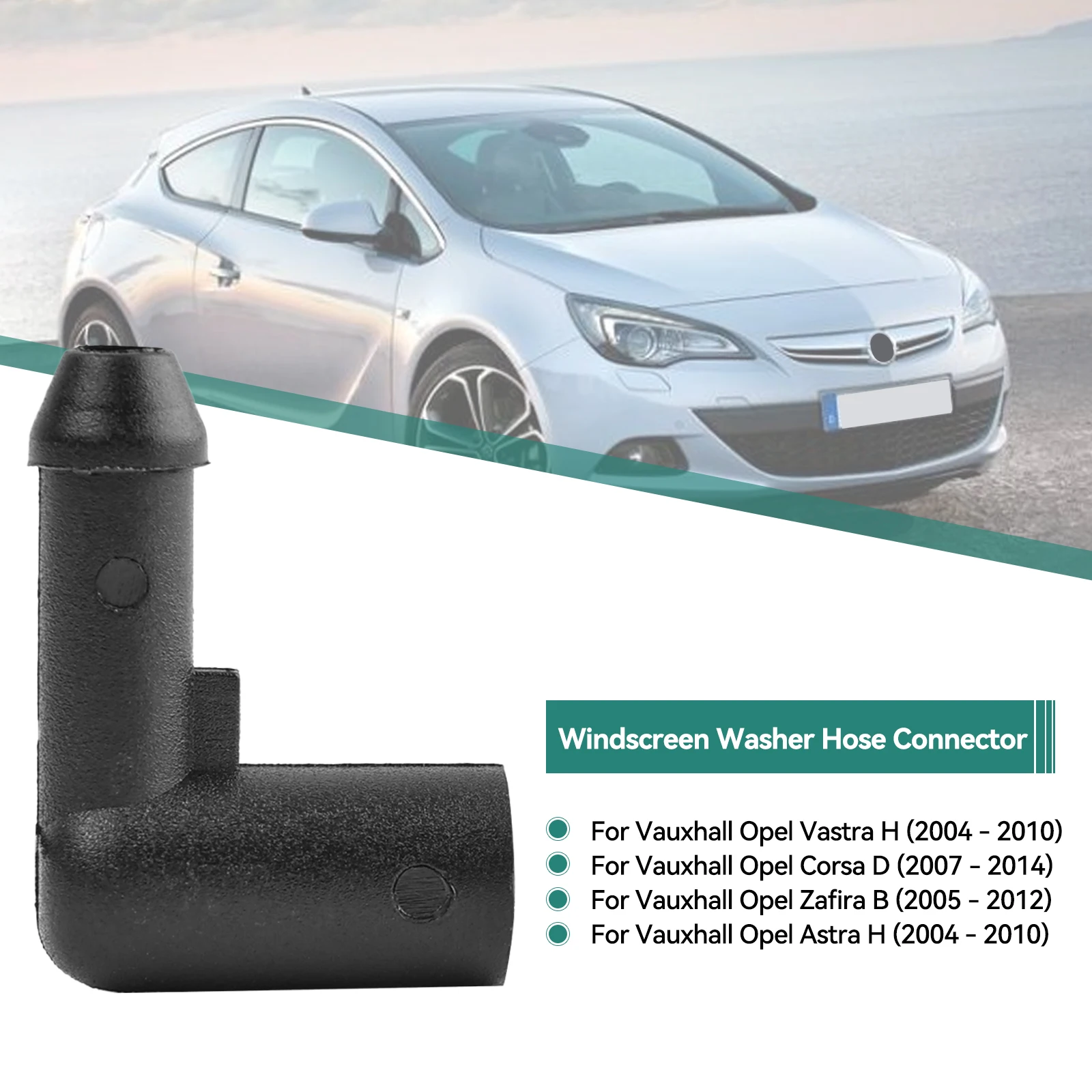 Connettore Tubo Tergicristallo Per Vauxhall/Opel - 2 Pezzi - Foto 4