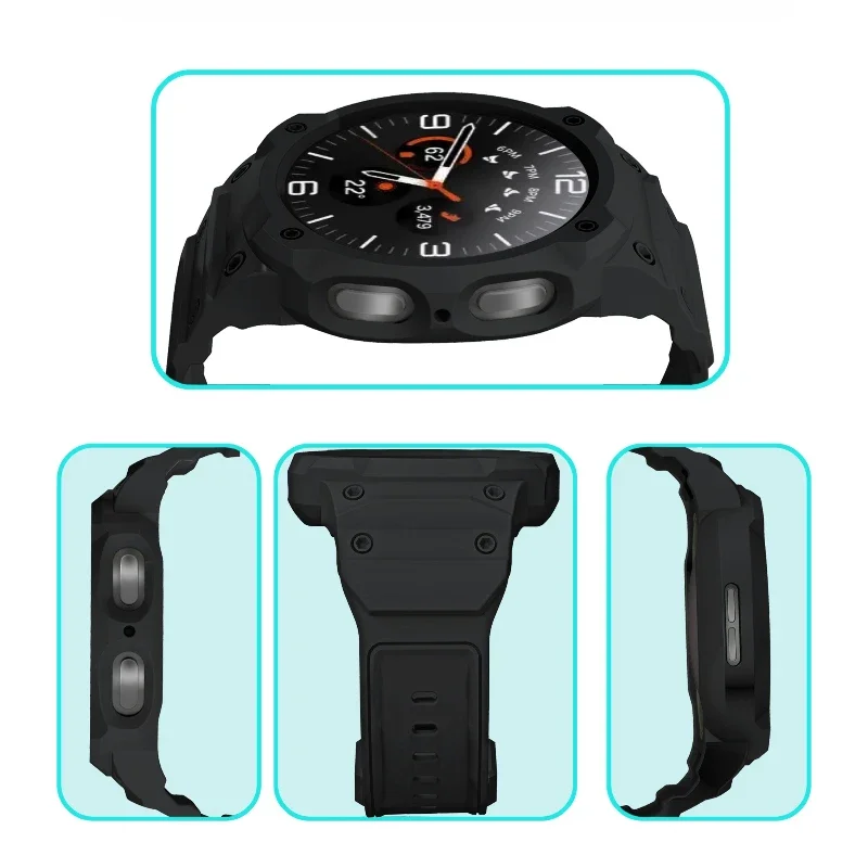 Seamless TPU Band Bracelet with Protective Shell