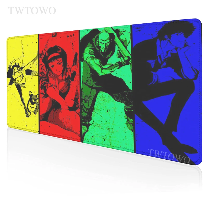 

Cowboy Bebop Mouse Pad Gamer XXL HD New Home Mouse Mat MousePads keyboard pad Anti-slip Natural Rubber Laptop Soft Mice Pad