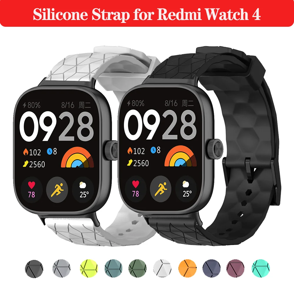 Silicone Sports Strap for Smart Watches - Versatile Watchband Bracelet Accessories