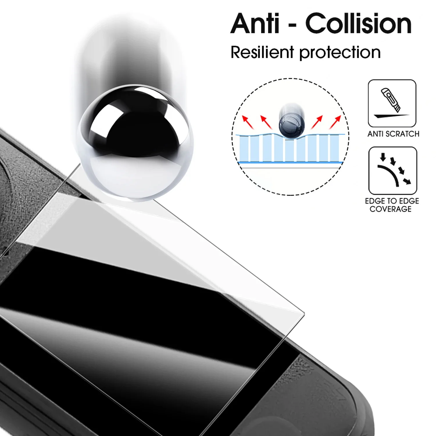 1-5Pack HD Tempered Glass for Insta360 X4 Air HD Screen Protectors Easy to installation 9H Hardness Film for Insta360 X4 Air