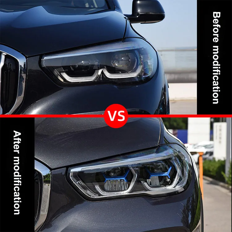 LEDヘッドライトX5 BMW x5 g05に適した車のヘッドライト,オリジナルLEDデバイス
