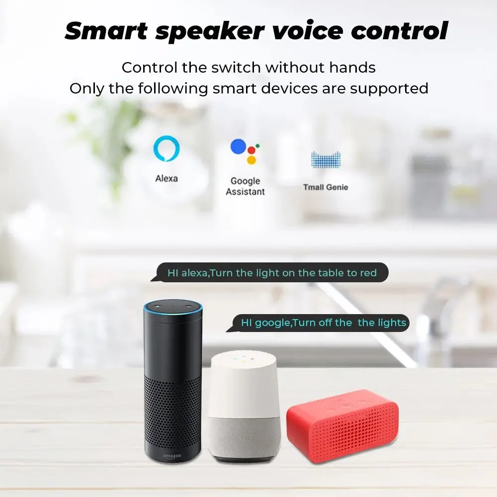 Smart WiFi Plug - US Standard Wireless Outlet with Remote Control for Smart Home Appliances