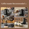 1200W Electric Gooseneck Kettle 1000ml Hand Brew Coffee Pot Smart Teapot with Temperature Control Rapid Heating Kettle 110v/220v 3