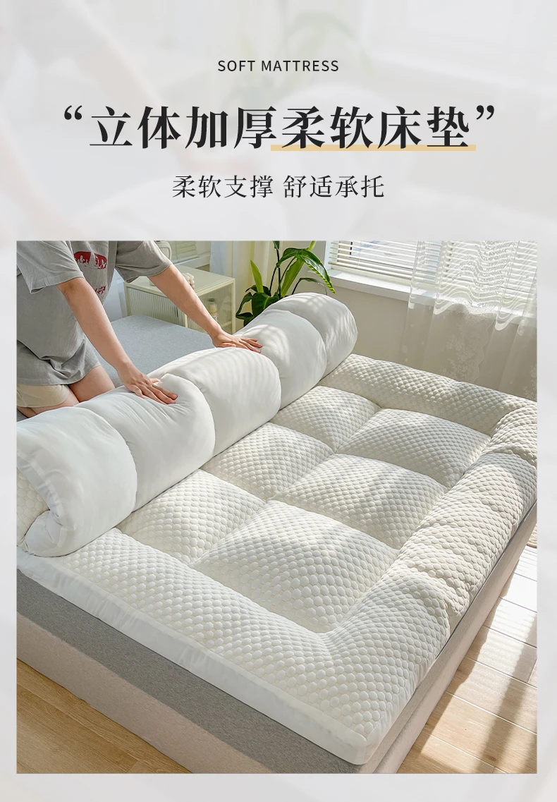 Description Picture 2 of itemDropshipping Customizable Size Mattress Soft Mattress Home Tatami Mat Was The Floor Mat Student ZHA14A-56999