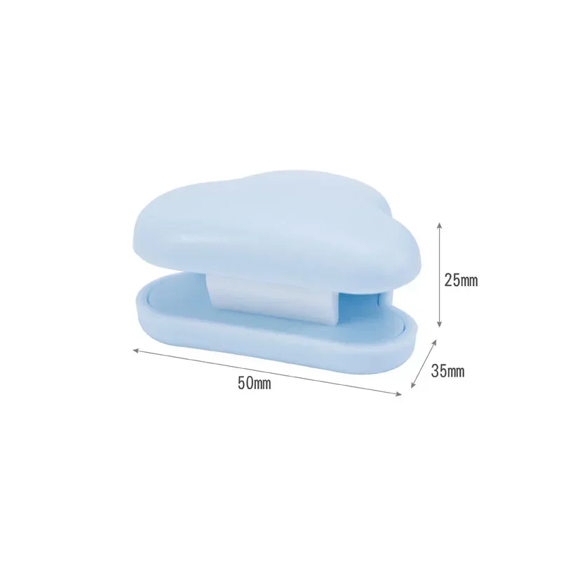 Cute Cloud Toothpaste Holder Hanger Self Adhesive Facial Cleanser Clip Multifunctional Toothpaste Storage Rack Bathroom Supplies toothbrush holder toothpaste dispenser