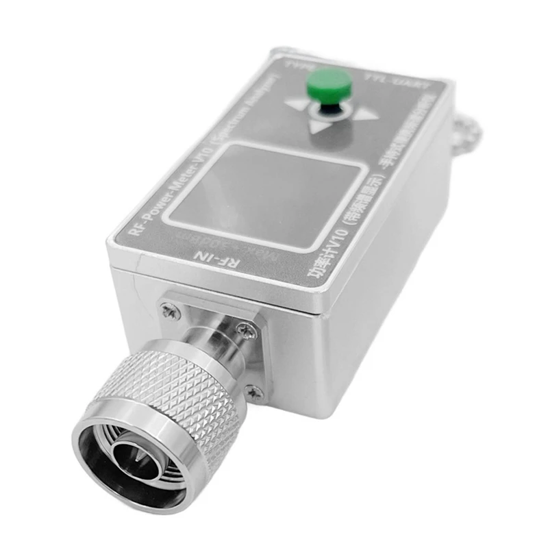 35Mhz-4.4Ghz N-Type RF Power Meter V10 Spectrum Analyzer Display Communication -70-+30Dbm Attenuator Power Detector EMC