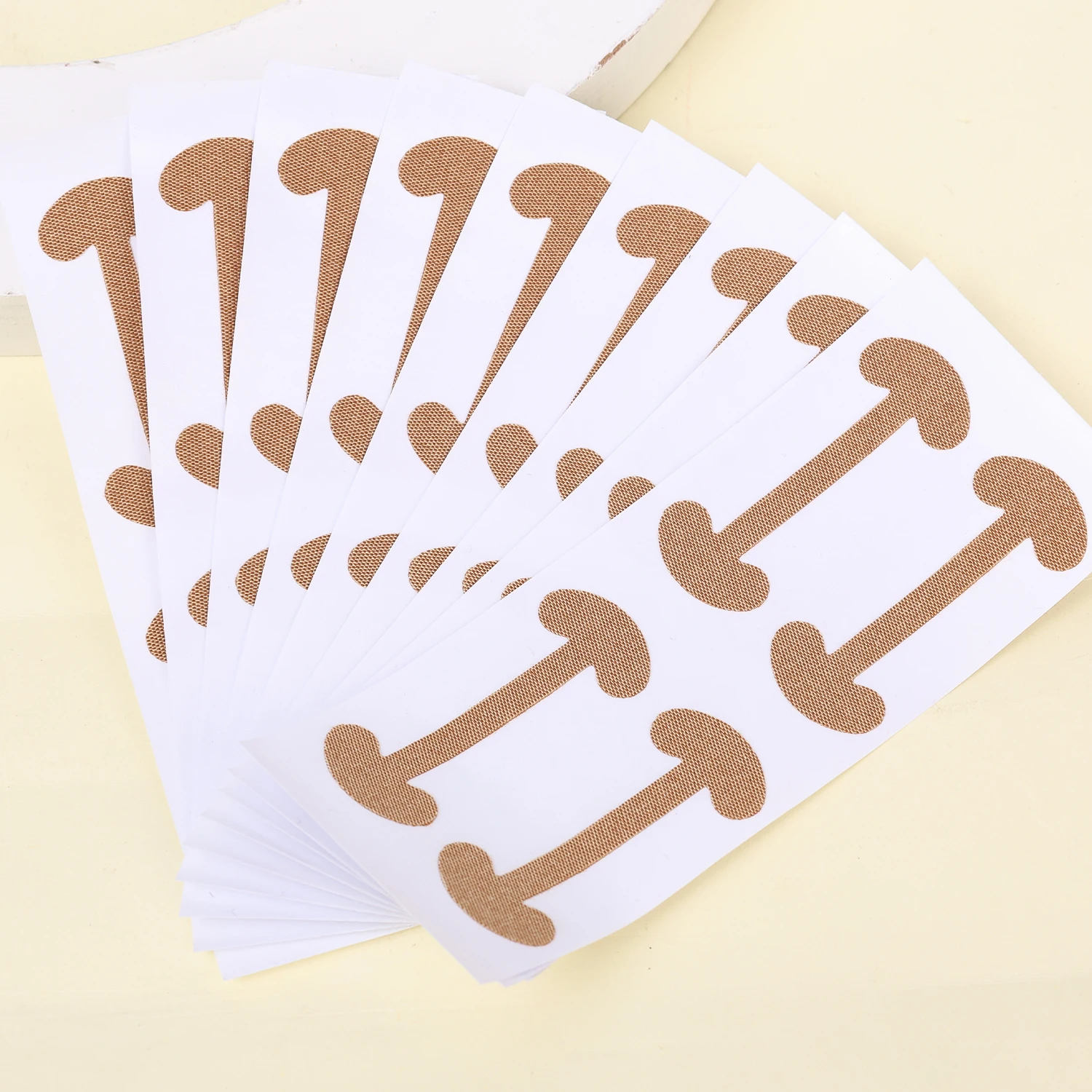 Nail Correction Stickers 100pcs Professional Painless Ingrown Toenail Correction Strips Waterproof Breathable Treatment Pedicure