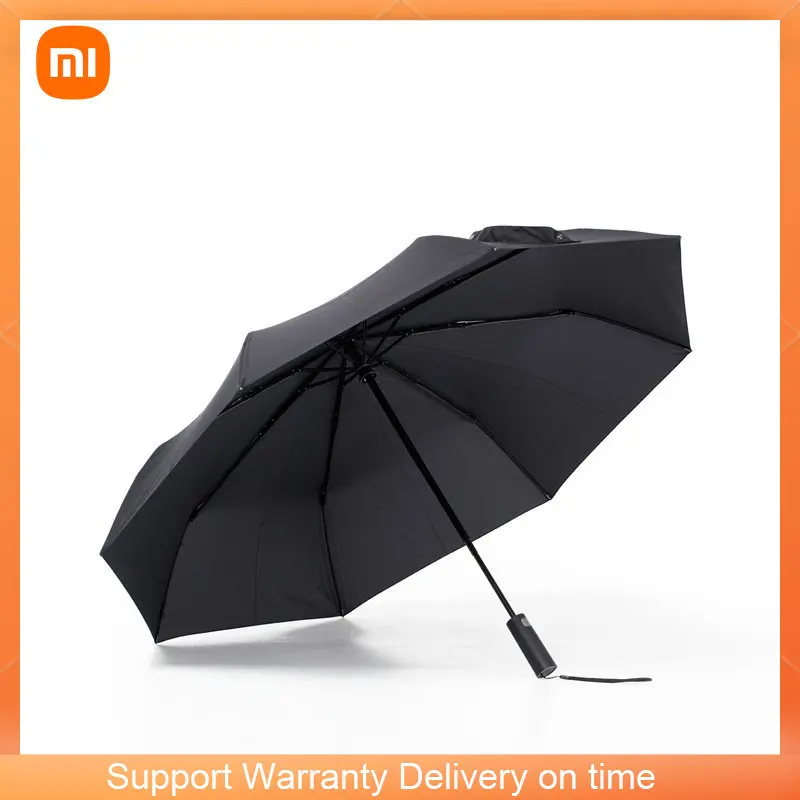 

Xiaomi Mijia Umbrella Poratble 3 Folding Automatic Sunshade UV And Rain Parasol Umbrella With Strong High Quality Bone