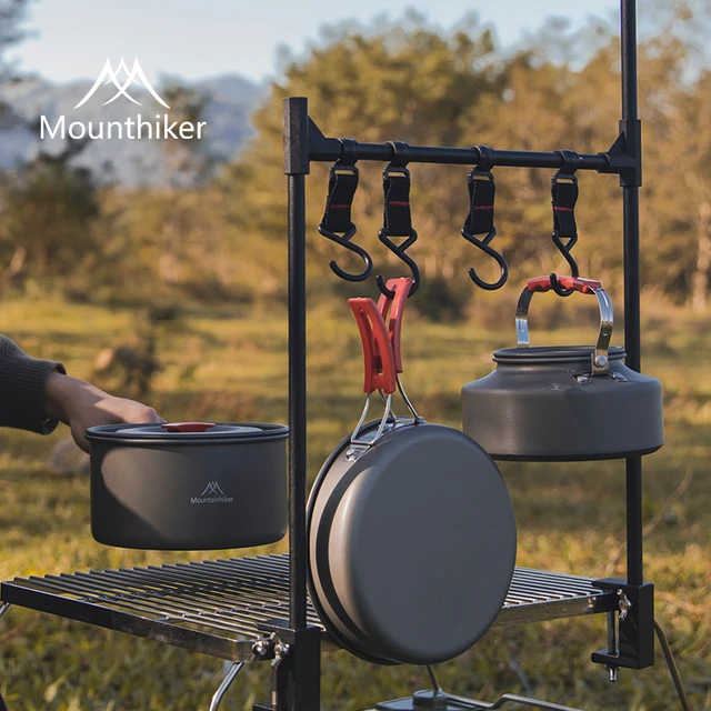 Ensemble de casseroles de camping - Gamelle - 2 pièces - Aluminium -  Gamelle - Cuisine Plein air