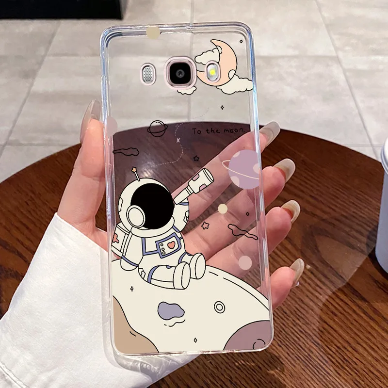 Aesthetic Cute Cat Transparent Phone Case Cover