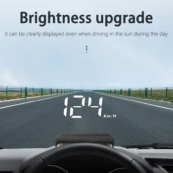 Pantalla HUD Head-Up M3, modelo OBD2, estilo de coche, advertencia de exceso de velocidad, proyector de parabrisas, sistema de alarma Universal para automóvil, novedad de 2021 1