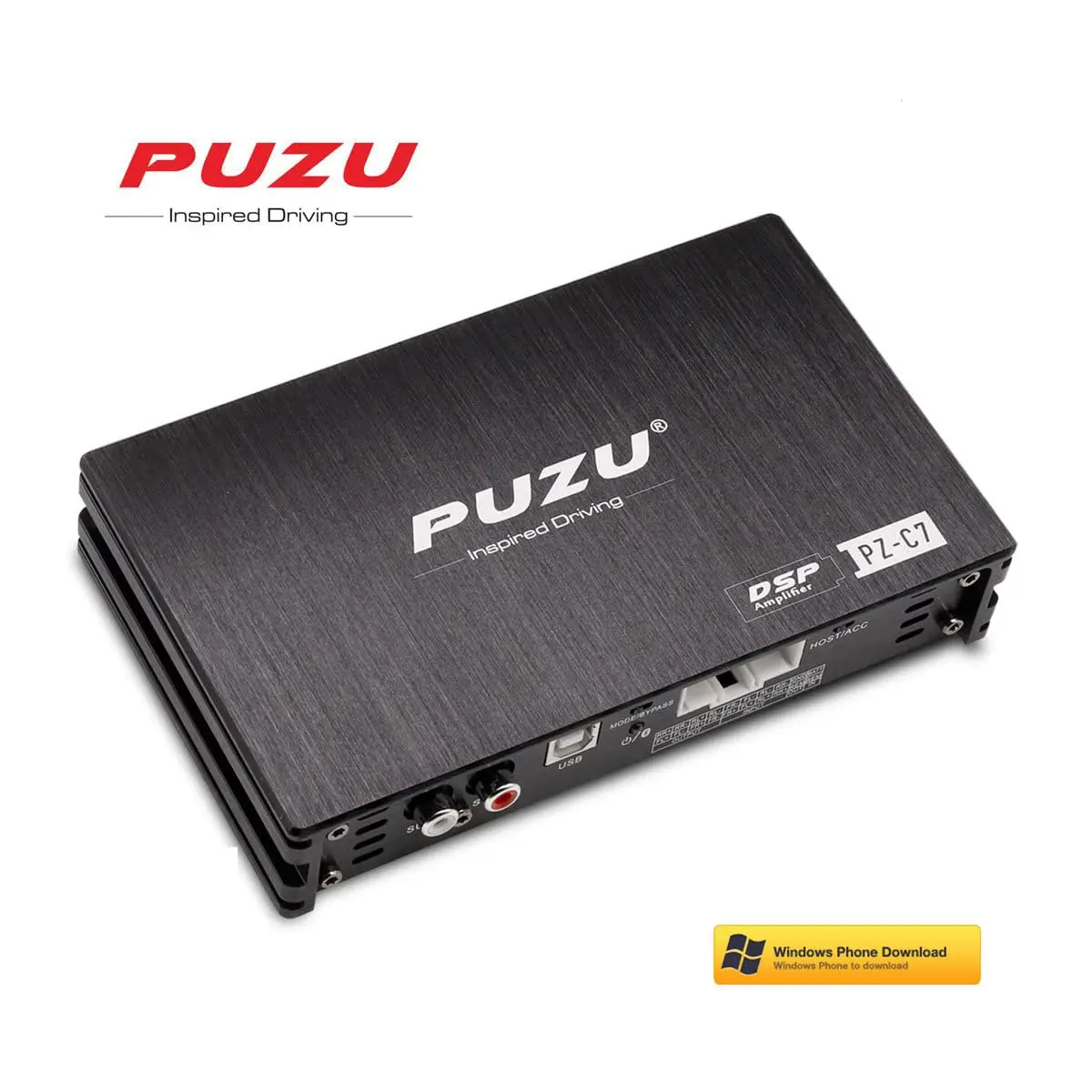 PUZU PZ-C7 와이어링 하네스, 자동차 DSP 앰프, 자동차 라디오 사운드 업그레이드, 도요타용 디지털 오디오 신호 프로세서, 4X150W