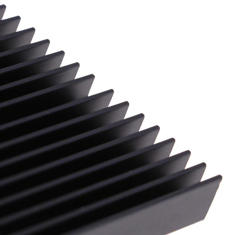/KQM/1pcs 60*60*10mm 검정색 알루미늄 라디에이터 마더보드 칩 히트싱크