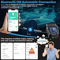 OBD2 Car Diagnostic Tool OBD2 Scanner Error Code Cleaner Tool ELM327 Bluetooth 5.4 Car Scanner for IOS Android V011 Code Reader 2