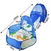 3 Pcs/set Portable Children's Tent Toys Indoor and Outdoor Play House Beach Tent Folding Crawling Tunnel Ocean Ball Pool Tents 6