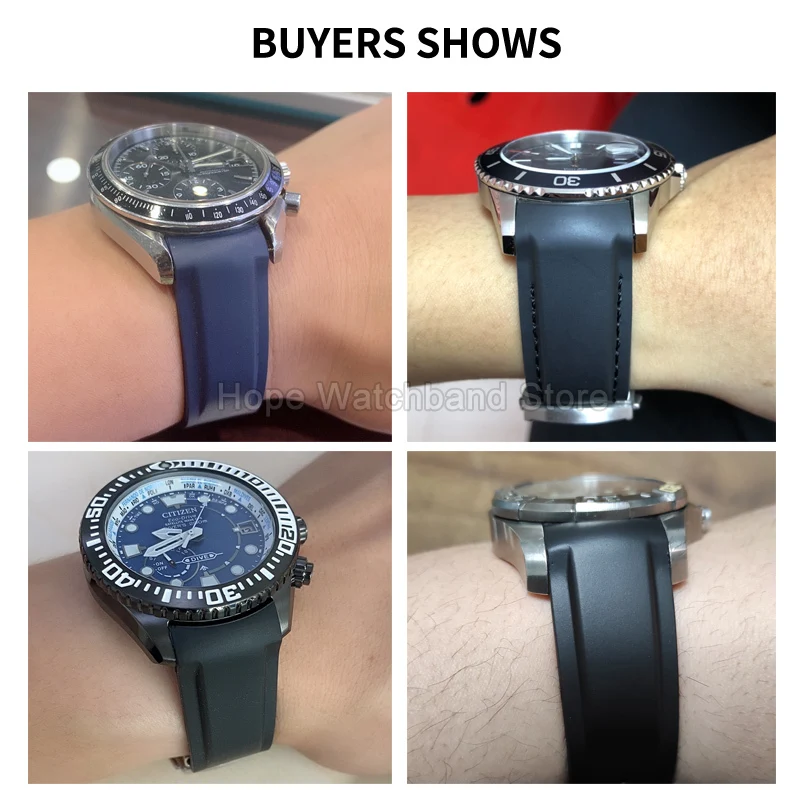 Omega Seamaster Vibrant Orange Silicone Watchband - Durable, Heat-Resistant & Soft-Textured