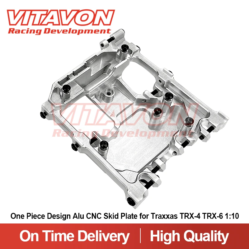 

VITAVON TRX-4 TRX-6 One Piece Design Alu CNC Skid Plate for Traxxas 1:10