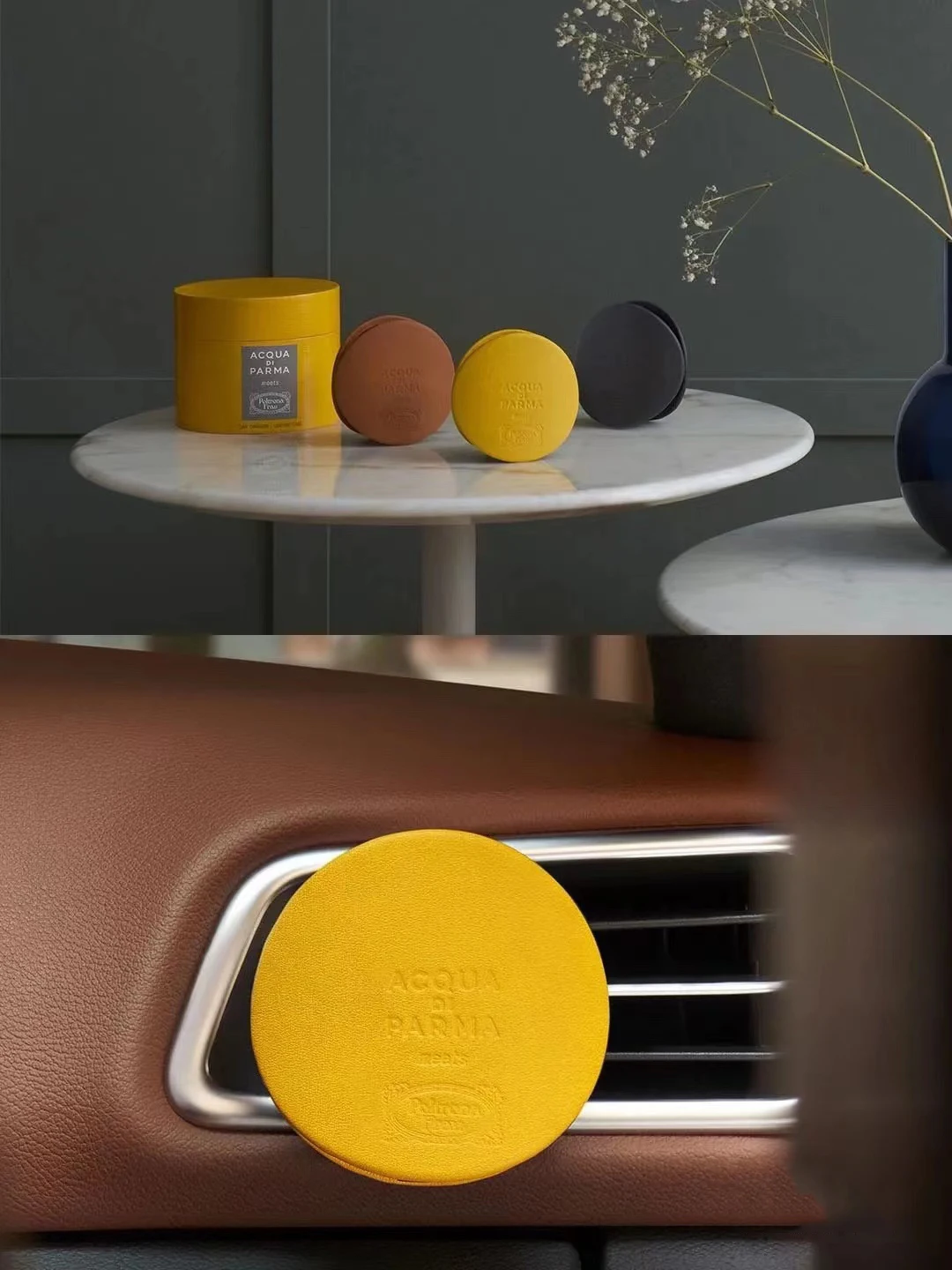 

High Quality Brand Car Fragrance Diffuser Extender Set 4 Scents Long Lasting Natural with Gift Box for Woman And Man