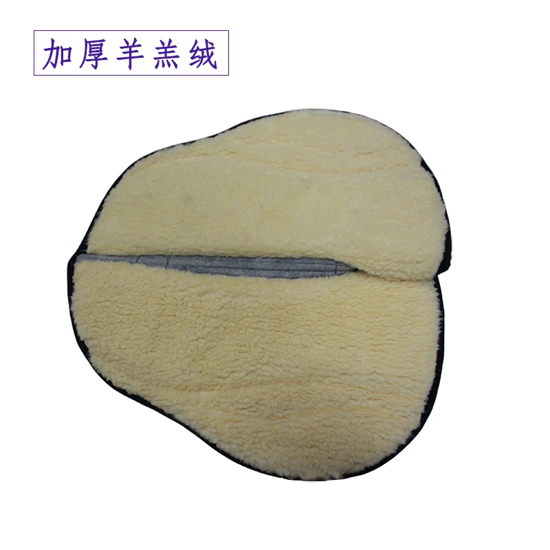 Thickened Shock-absorbing Saddle Mat Integrated Riding Sweat Mat Wool Anti-slip Sweat Drawer Equestrian