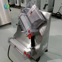 Machine à presser la pâte à pizza électrique, laminoir, aplatisseur, rouleau, mouleur, formeur pour équipement de boulangerie et de cuisine, personnalisable 5
