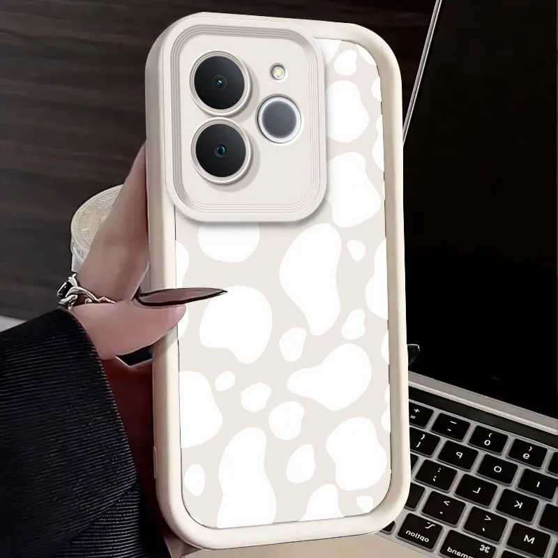 Leopard Print Soft Silicone Shockproof Phone Case - Stylish Protective Back Cover