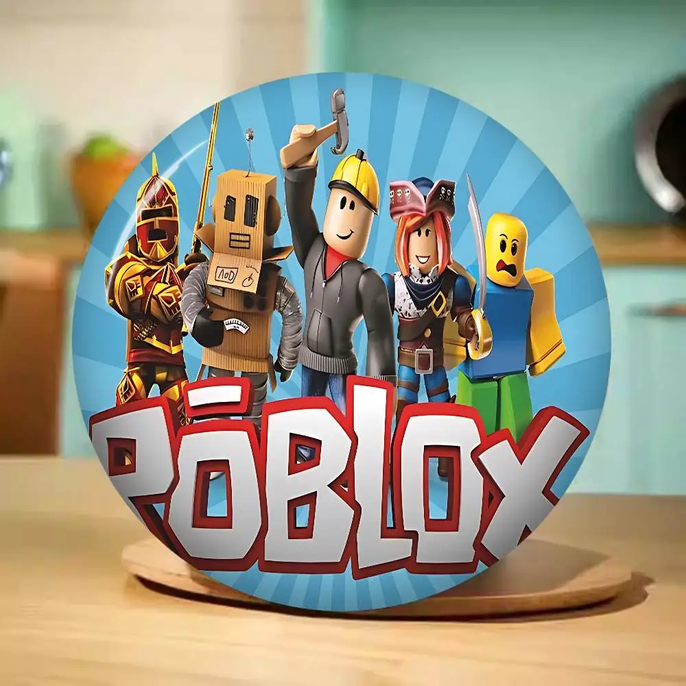 Roblox-Inspired Creative Slogan Button Pins - Trendy Fashion Brooches & Backpack Decorations