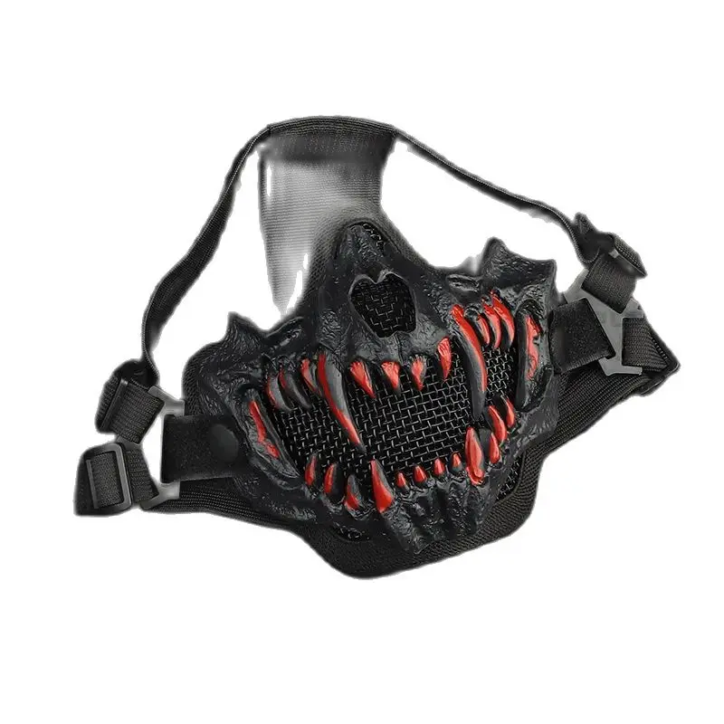 Face Mask With Fangs Svg Sharp Teeth Mask Svg Face Mask Svg Funny The