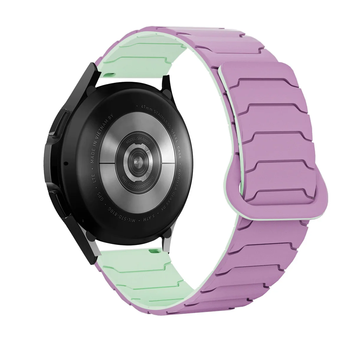 Universal Magnetic Silicone Strap – Ultimate Adjustable Bracelet Band, 22mm/20mm