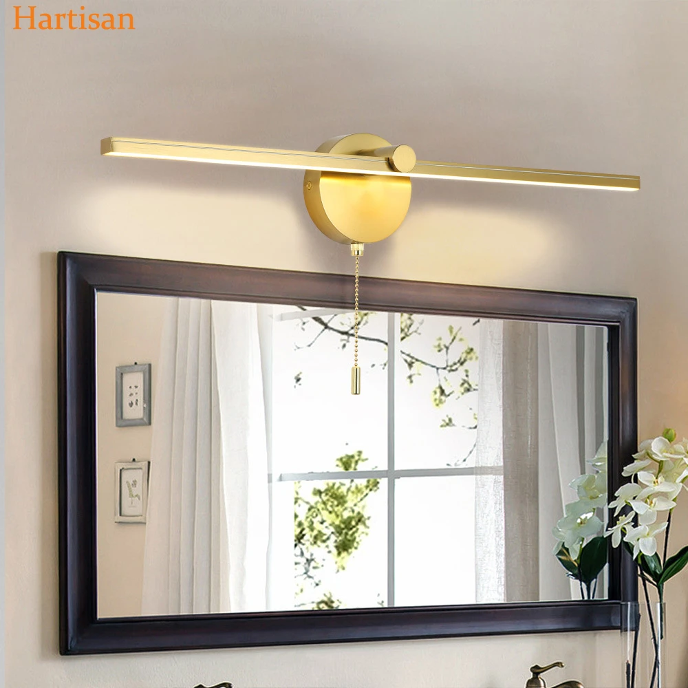 Bathroom Wall Mirror Led Light Bathroom Mirror Light Switch Lamps Bathrooms Mirror Mirror