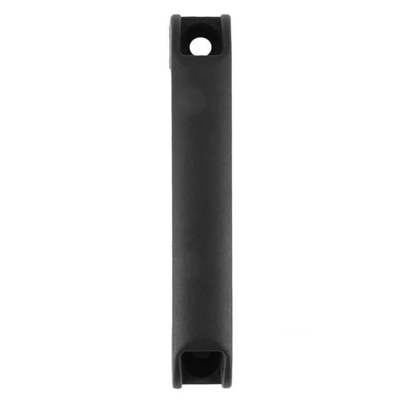 Tirador Rectangular de plástico negro para puerta de armario, manija de 5,2 pulgadas, 3 unidades