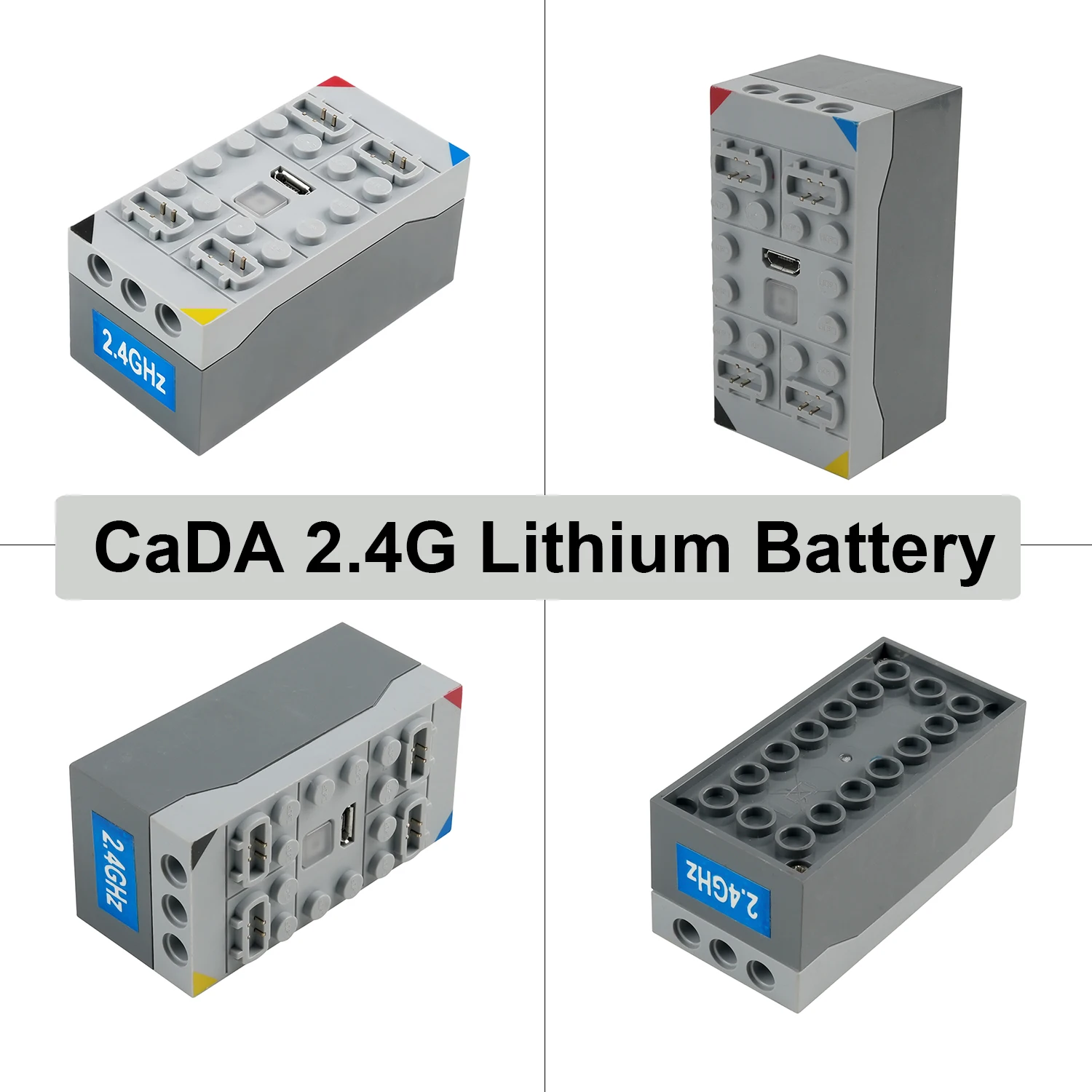 High-Performance Remote-Control Motor for Building Block Models
