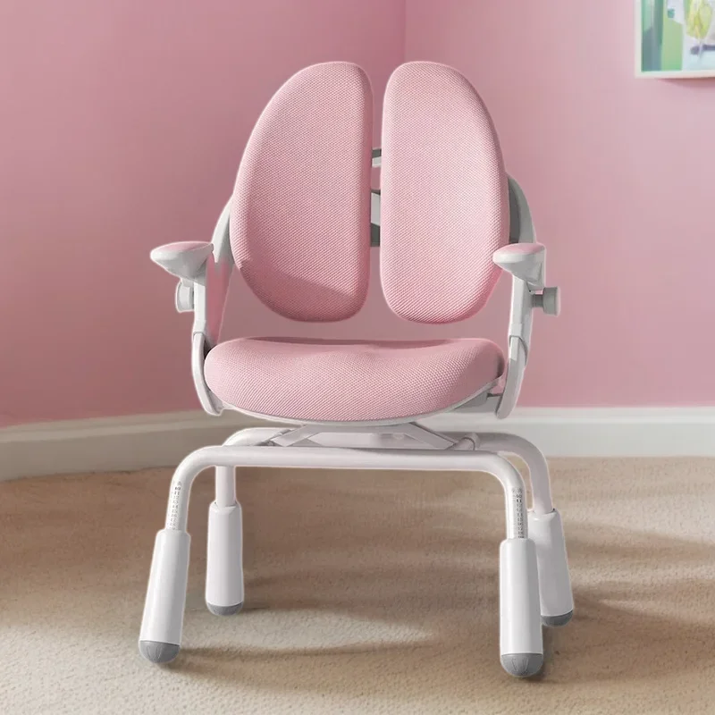 Kids Recliner Chair Baby Feeding Table Children's Plastic Furniture For Room Girls High Glasses Desk Girl Youth Armchair Child