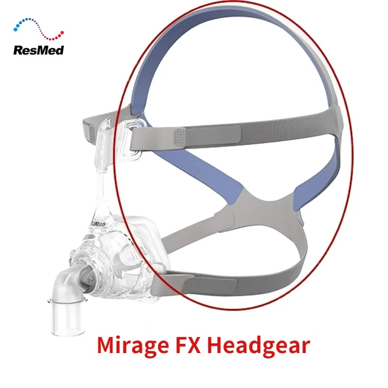 Copricapo Originale Per Maschera Nasale Resmed Mirage Fx Fascia Per Capelli Cpap Fasciatura Per Maschera Per Dormire