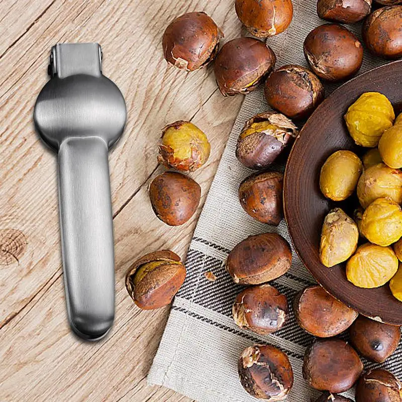 

Walnut Cracker Anti Slip Grip Stainless Steel Nut Cracker Tool Nut Cracker Nut Chestnut Cracker Nutcracker Shelling Supplier
