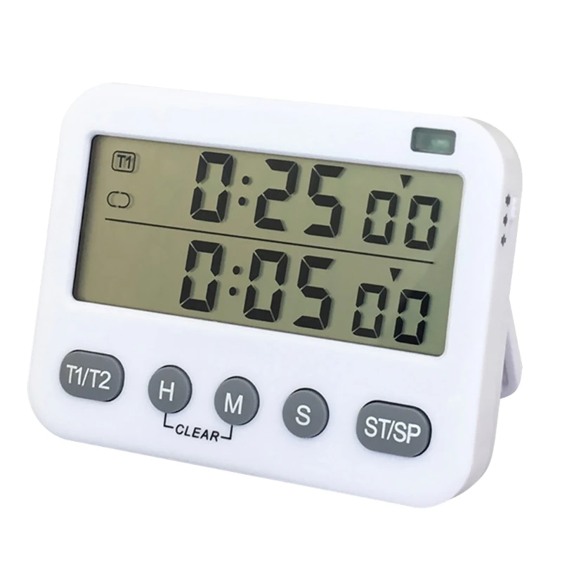 Dual Digital Timer ,Cooking Countdown Timers Kitchen Timer Timer for