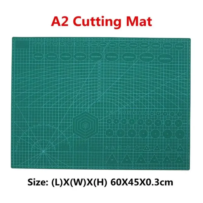 A2 Multifunction Oversized Mat PVC Self Healing Cutting Mat Cutting pad Board Paper Cutter Knife Sculpture