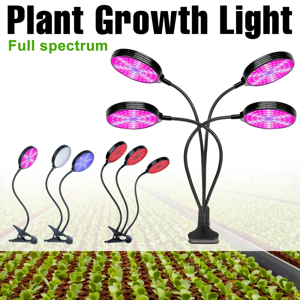 

Full Spectrum Fitolamp With Control LED Plant Grow Light USB Phyto Lamp Greenhouse Plants Lamp for Seedlings Flower Grow Tent