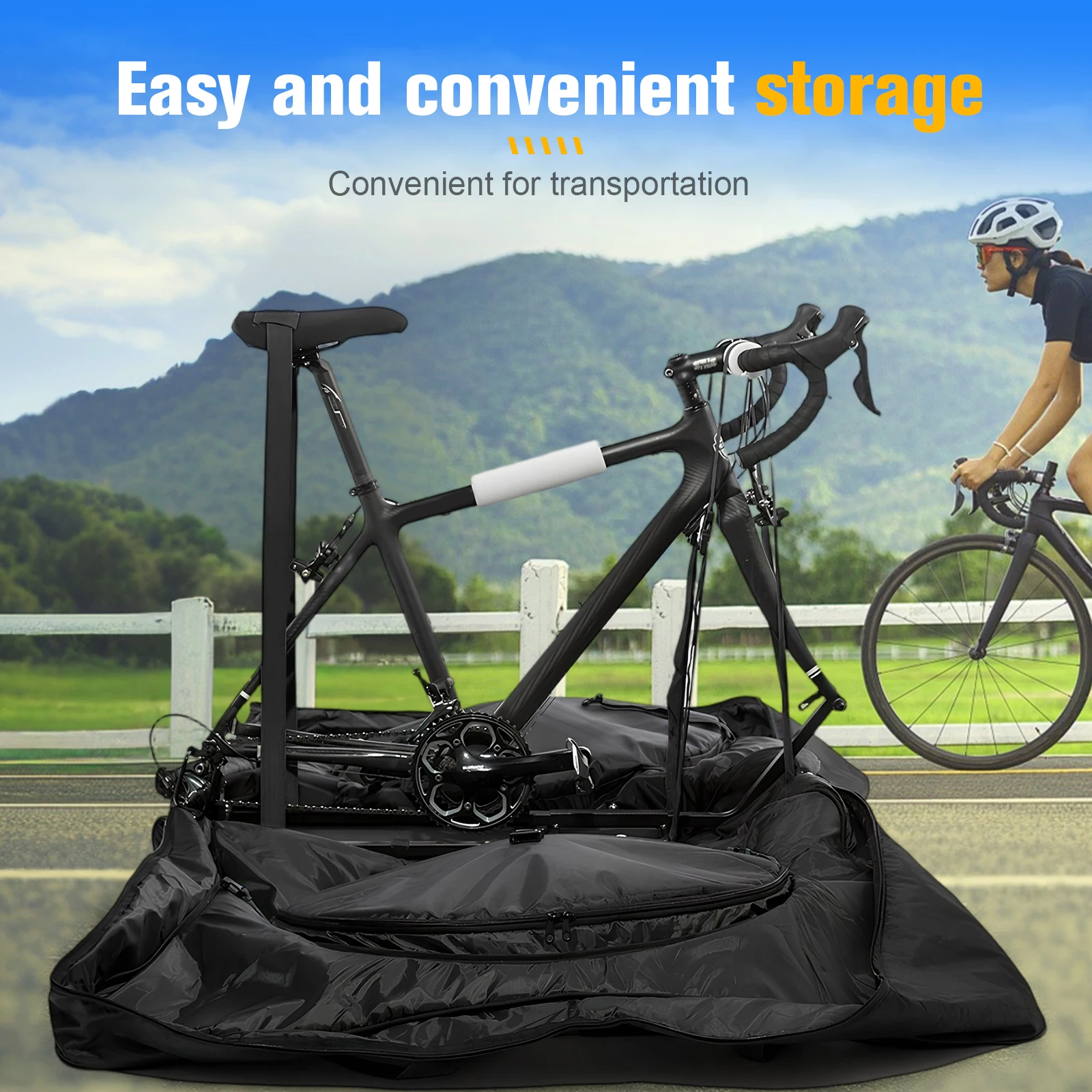 Bike Route Transport Bag Lightweight Bikepacking Cycling Tools Bicycle Travel Package Bag for Enduro Freeride Downhill Roads