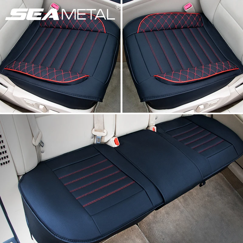 SEAMETAL フルサラウンドカーシートカバープレミアム PU レザー自動車 