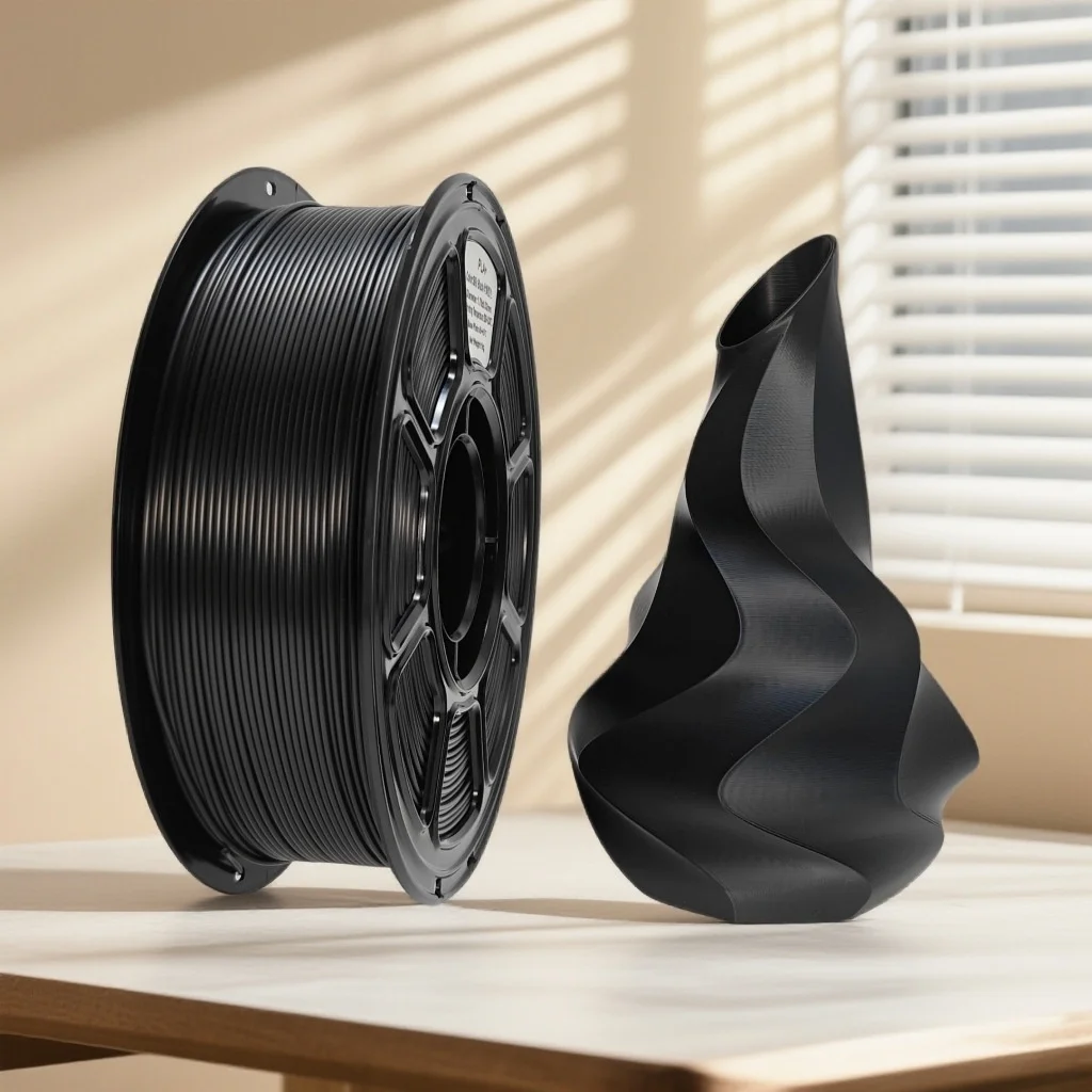 3D 프린터 PLA 실크 필라멘트 1.75mm 멀티컬러 소모품 1KG/롤 (밤부랩, 크리얼리티, 대부분의 3D 프린터 호환)