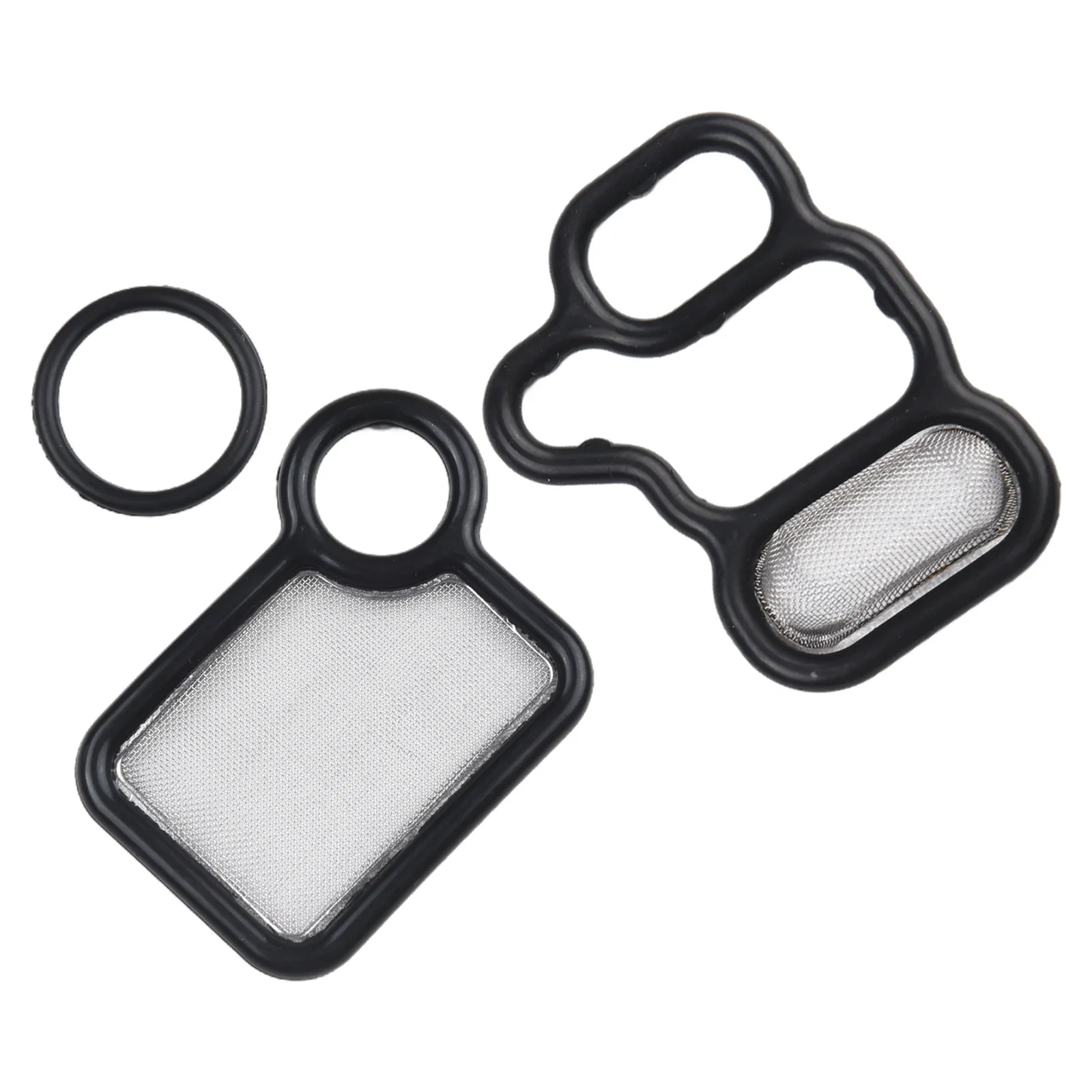 

Solenoid Spool Valve Valve Washer Magnetic Gaskets Replacement Accessories Black Replacement 15815-RAA-A01 New