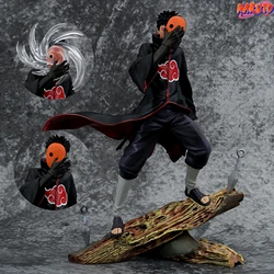 Naruto Action Figure Obito PVC Collectible Doll - Anime Desktop Decoration & Children's Gift - With Box (Uchiha Obito)