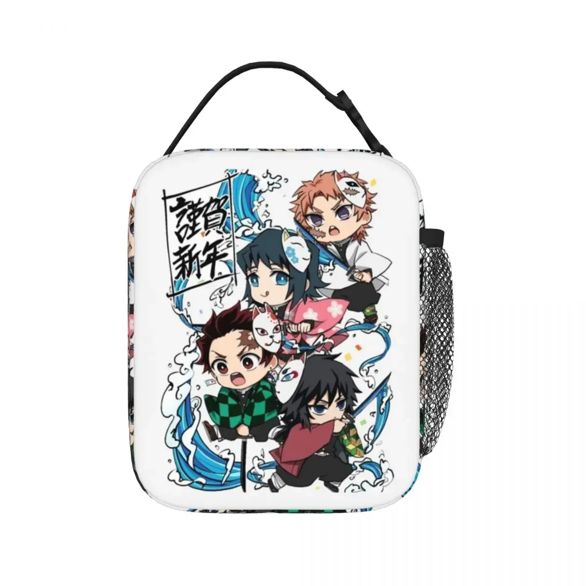 

My Hero Academia Party Insulated Lunch Bags Resuable Picnic Bags Thermal Lunch Box Lunch Tote for Woman Work Children School