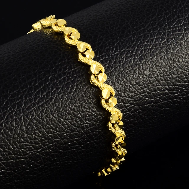 Jikolililili European And American New Gold Jewelry Fashion Delicate Palm  Leaf Alloy Chain Bracelet For Women Teen Girls In Women's Jewelry -  Walmart.com