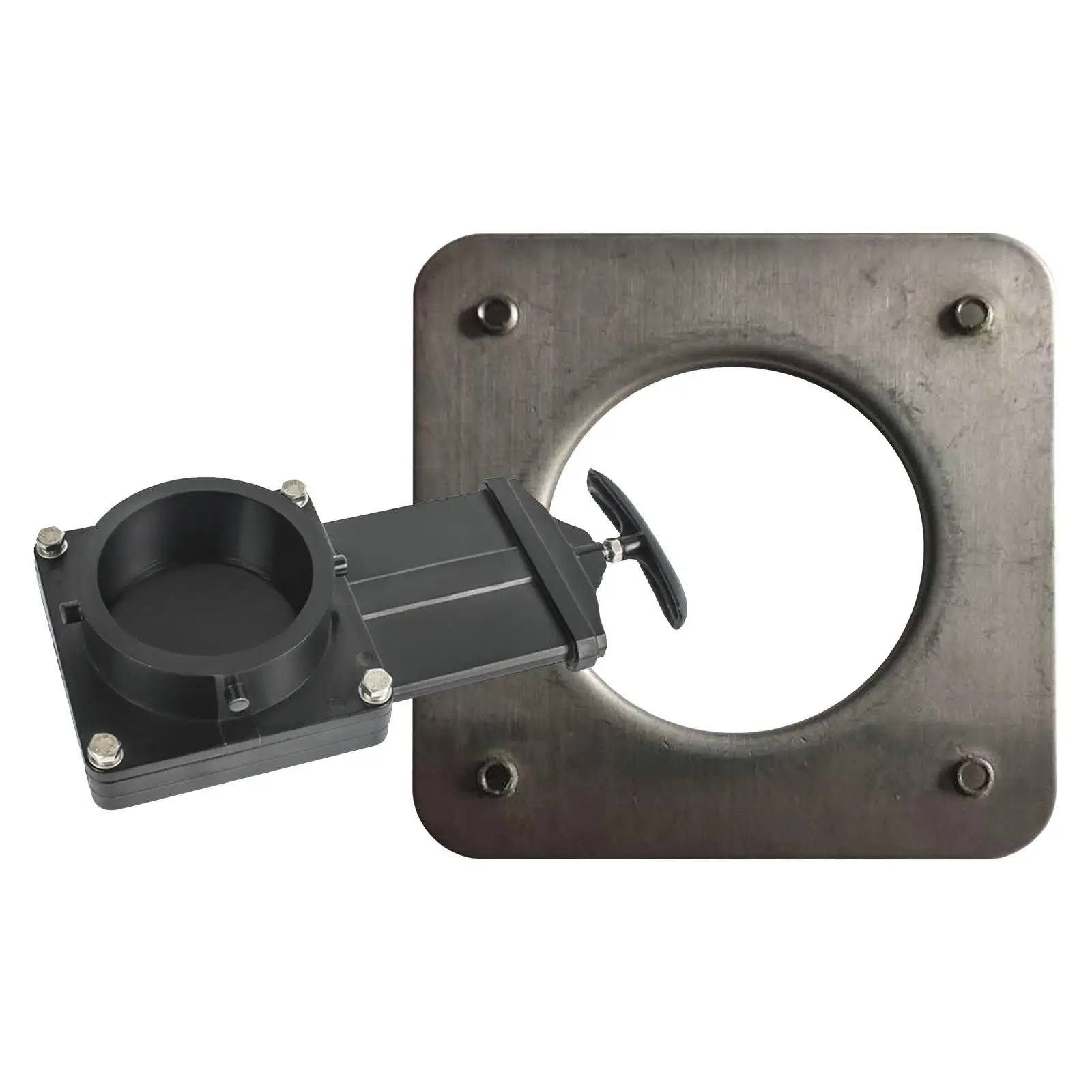 3 inch RV Dump Gate Assembly Sewer Hose Repair Sewer Fittings Motorhome Plumbing Termination Trailer Accessories Replacement