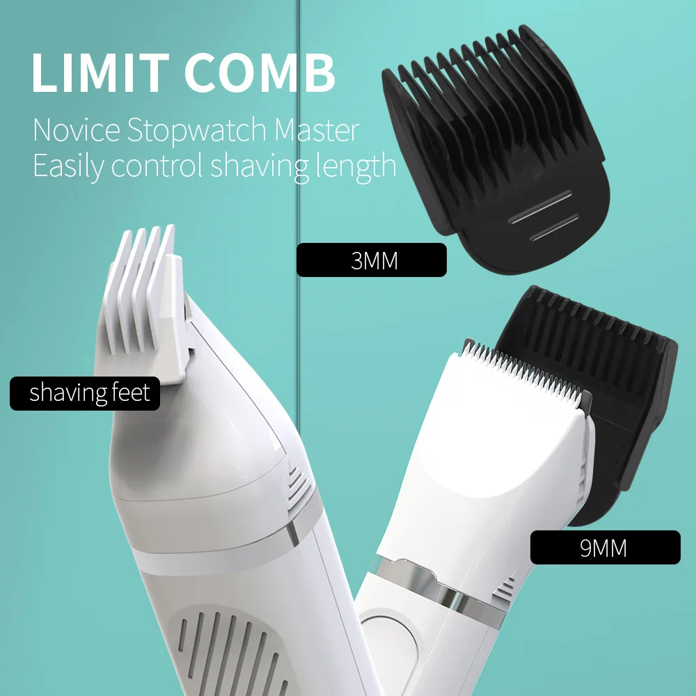 Dog Clippers Low Noise Paw Trimmer Rechargeable Pet Cat Grooming Kit Multifunctional Cordless Quiet Pet Nail Grinder Dog Shaver pet hair trimmer dog hair trimmer dog clipper pet nail grinder pet clipper hair trimmer