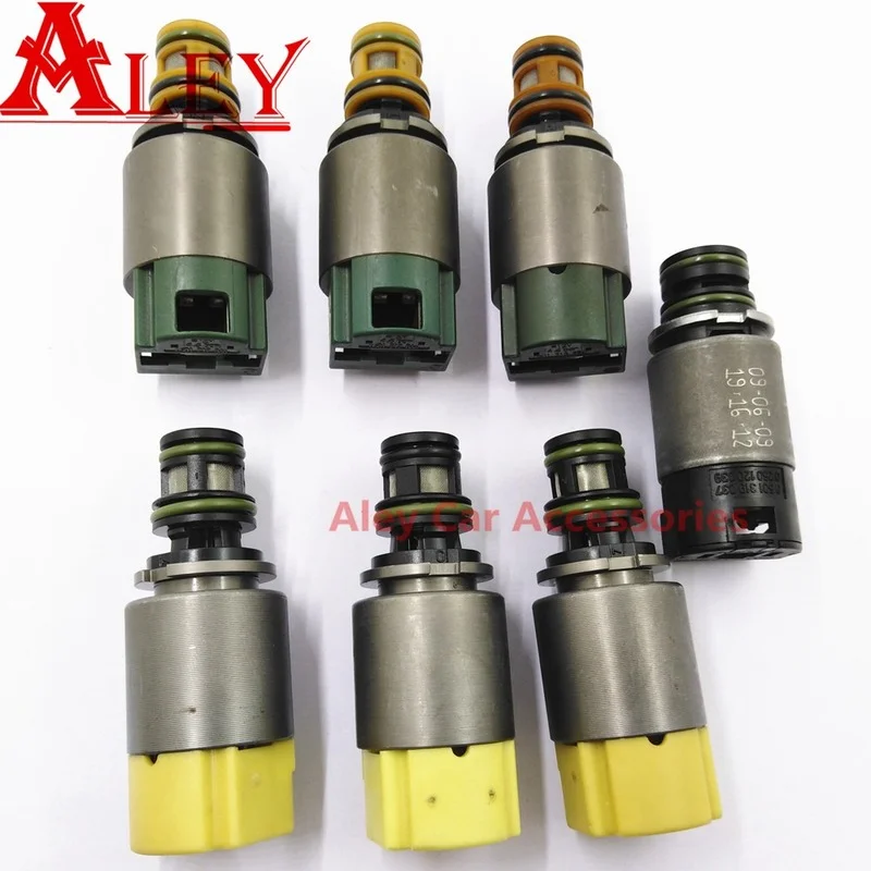 7PCS 6HP19 6HP21 6HP26 Automatic Gearbox Transmission Solenoids Kit For  Audi For BMW For Hyundai