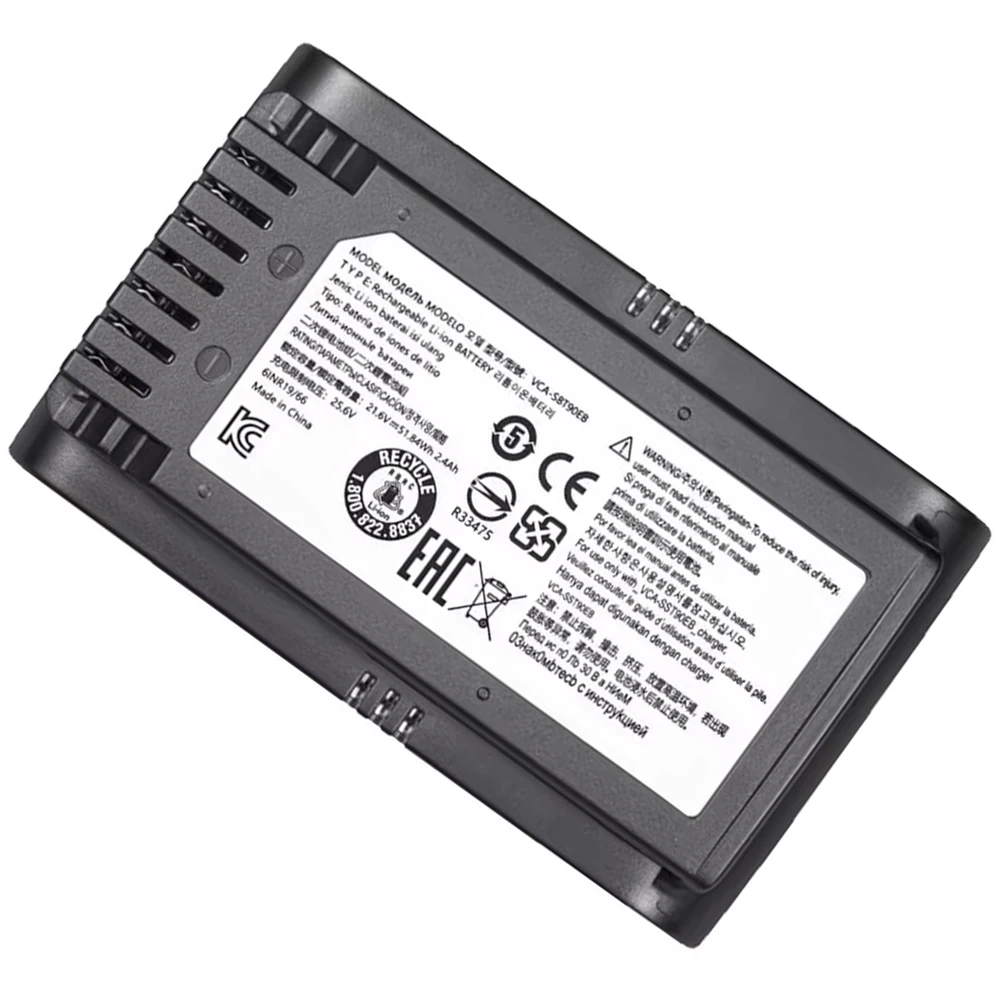 100% NEW battery for samsung JET70 VCA-SBT90EB VCA-SBT90E batteries 6